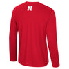 Men's Nebraska Huskers Bar Longsleeve - RED