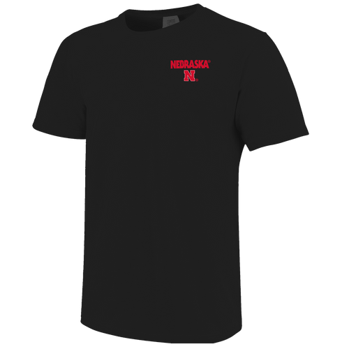 Men's Nebraska Huskers Blackshirt Of The Corn T-Shirt - BLACK