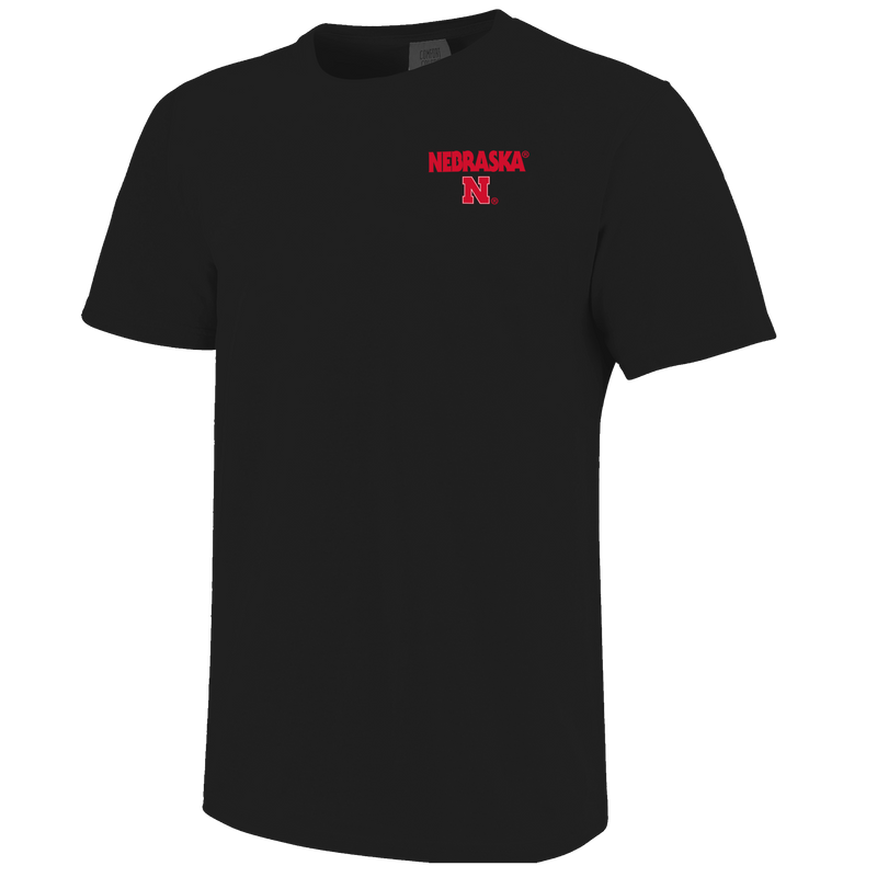 Men's Nebraska Huskers Blackshirt Of The Corn T-Shirt - BLACK