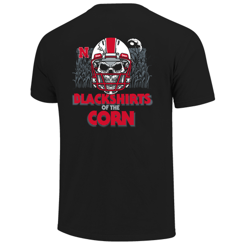Men's Nebraska Huskers Blackshirt Of The Corn T-Shirt - BLACK