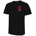 Men's Nebraska Huskers Blackshirt T-Shirt - BLACK