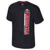 Men's Nebraska Huskers Blackshirts Bar T-Shirt - BLACK