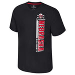 Men's Nebraska Huskers Blackshirts Bar T-Shirt - BLACK