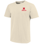 Men's Nebraska Huskers Bluegrass Scene T-Shirt - IVORY