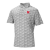 Men's Nebraska Huskers Catchy Swing Polo - 019 - GREY