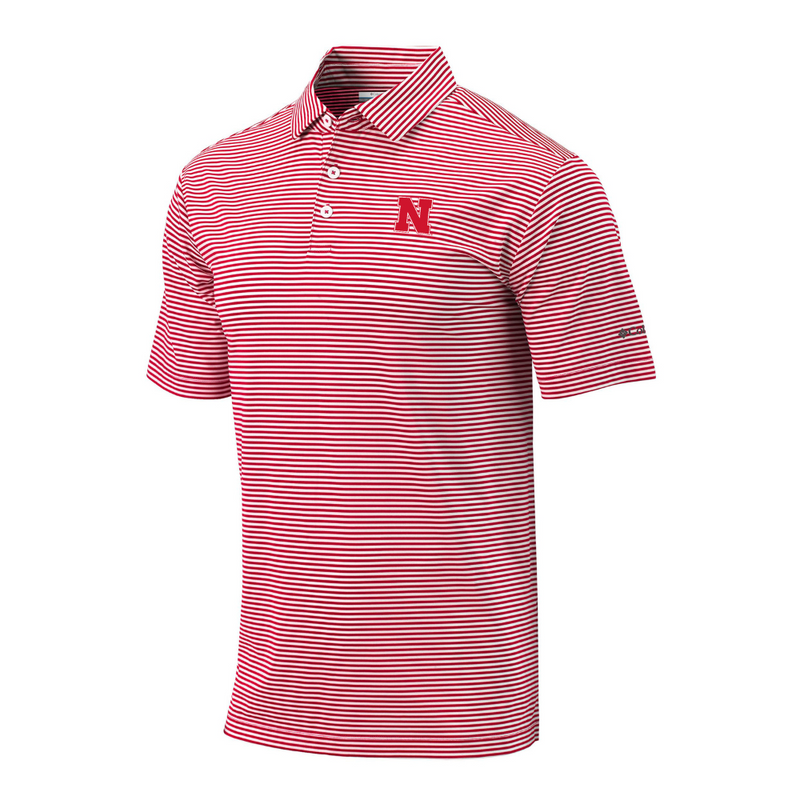 Men's Nebraska Huskers Club Invite Polo - 610 - RED