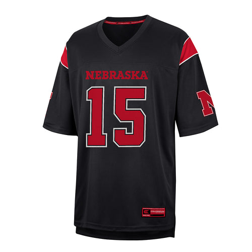 Men's Nebraska Huskers Dylan Raiola Football Jersey - BLACK