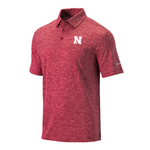 Men's Nebraska Huskers Final Round Polo - 610 - RED