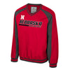 Men's Nebraska Huskers Goes America Jacket - RED/CHAR