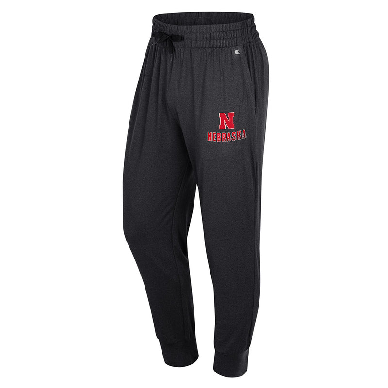 Men's Nebraska Huskers Mac Jogger Pant - BLACK