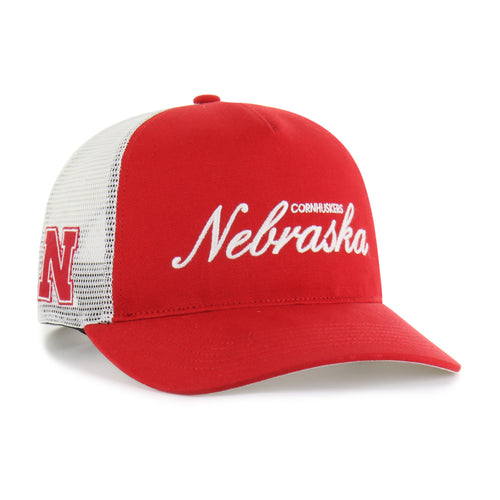 Men's Nebraska Huskers Mesh '47 Hitch Hat - RED/WHITE