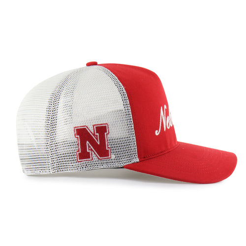 Men's Nebraska Huskers Mesh '47 Hitch Hat - RED/WHITE
