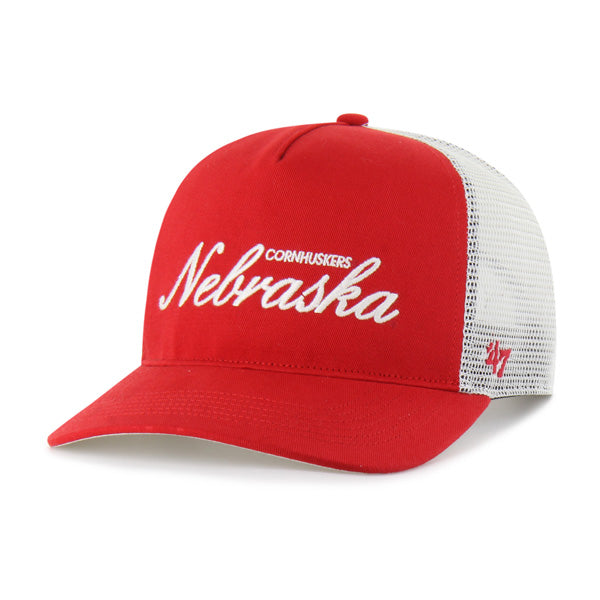 Men's Nebraska Huskers Mesh '47 Hitch Hat - RED/WHITE