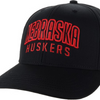 Men's Nebraska Huskers Mid Pro Solid Hat - BLACK