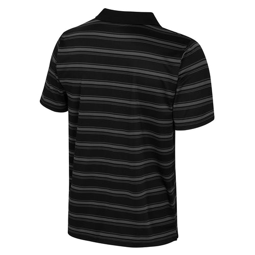 Men's Nebraska Huskers Milk Steak Polo - BLACK