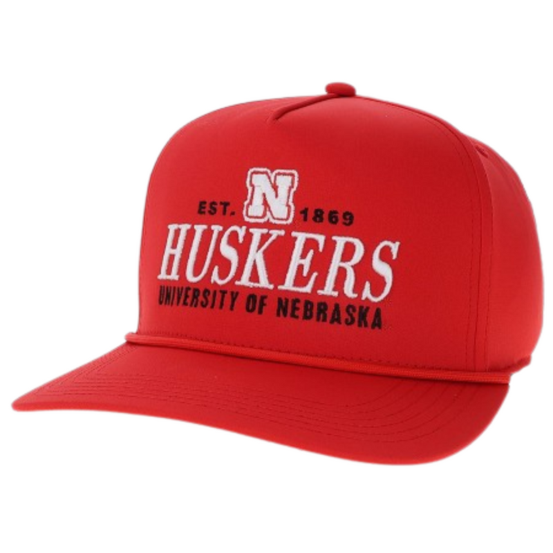Men's Nebraska Huskers News Stand Caddy Hat - SCARLET