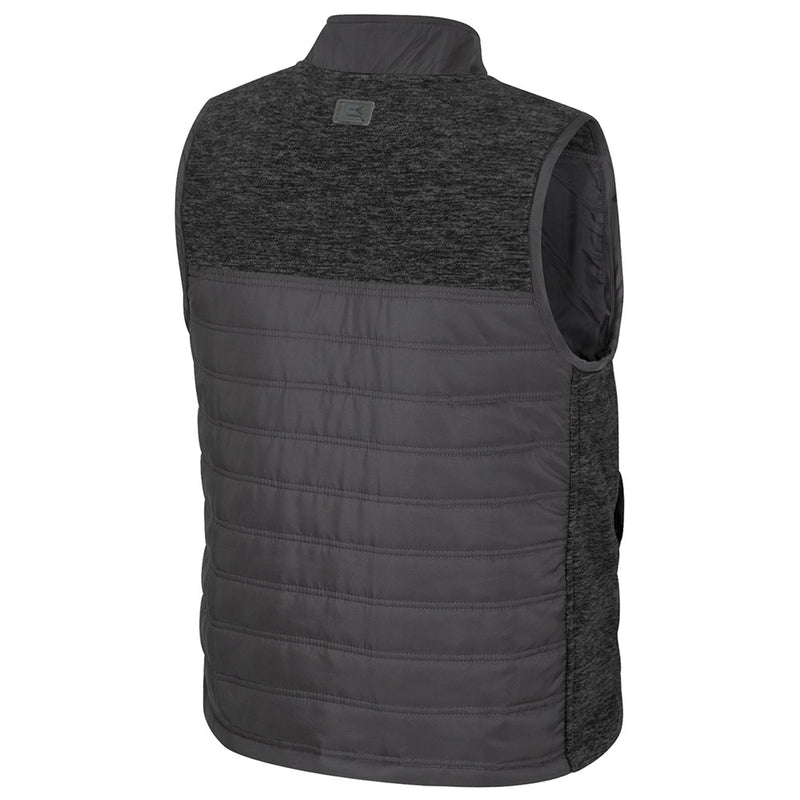 Men's Nebraska Huskers Nightman Puffer Vest - CHARCOAL