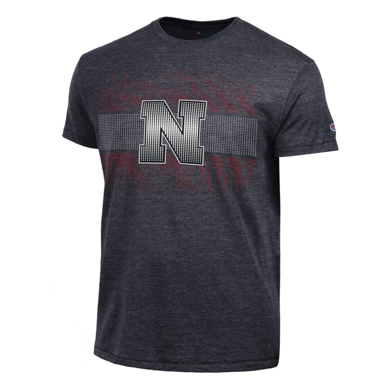Men's Nebraska Huskers Noise T-Shirt - 999 - BLACK
