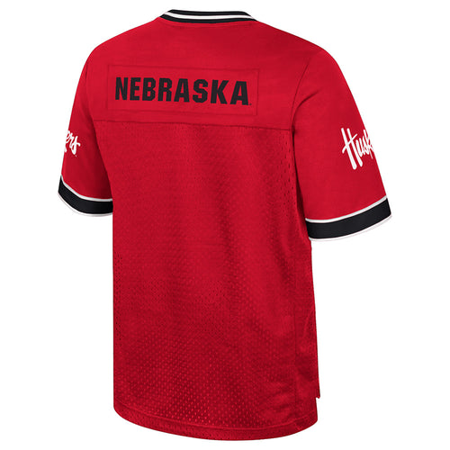 Men's Nebraska Huskers Nothing But The Hits Football Jersey - RED