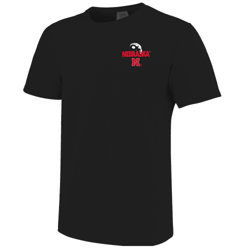 Men's Nebraska Huskers Of The Corn T-Shirt - BLACK