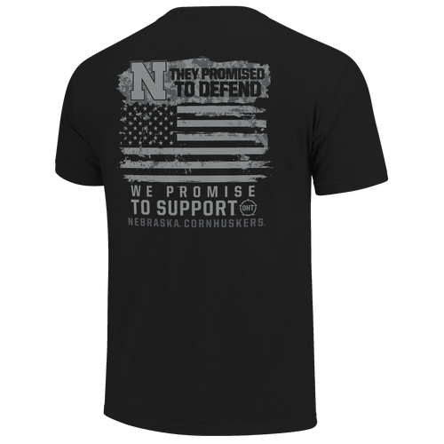 Men's Nebraska Huskers Operation Hat Trick T-Shirt - BLACK