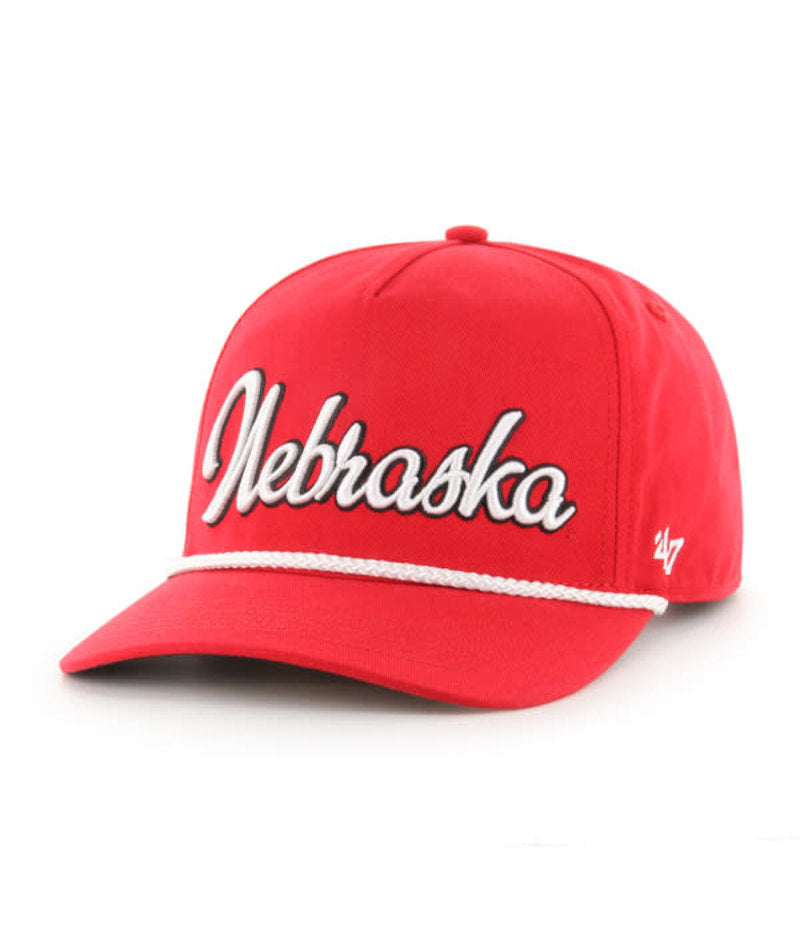 Nebraska Script Men's Nebraska Huskers Overhand Script Hitch Rope Hat – eSportingEdge