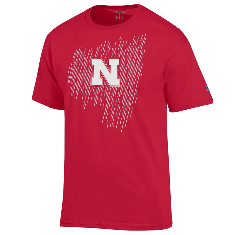 Men's Nebraska Huskers Reign Down T-Shirt - 529SCARL