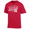 Men's Nebraska Huskers Retro Slant T-Shirt - 529SCARL
