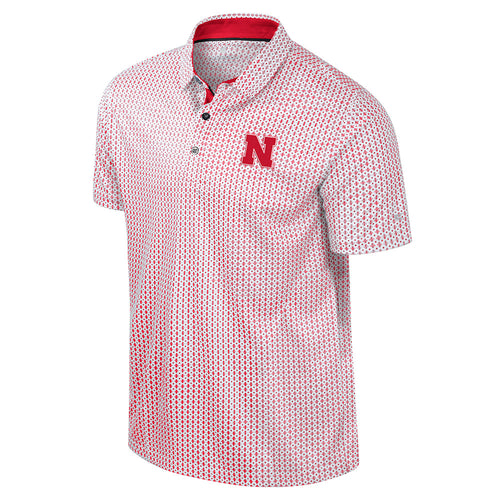 Men's Nebraska Huskers Reynolds Polo - RED