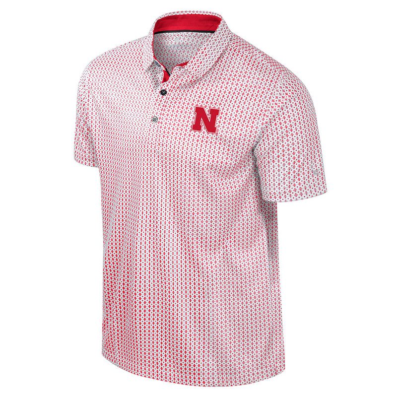 Men's Nebraska Huskers Reynolds Polo - RED