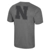 Men's Nebraska Huskers Twin T-Shirt - CHARCOAL