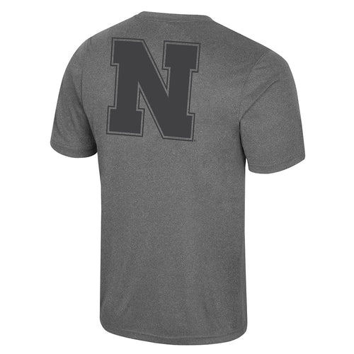 Men's Nebraska Huskers Twin T-Shirt - CHARCOAL