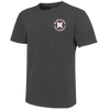 Men's Nebraska Huskers Volleyball Comfort Colors T-Shirt - PEPPER