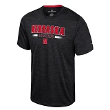 Men's Nebraska Huskers Wright T-Shirt - BLACK