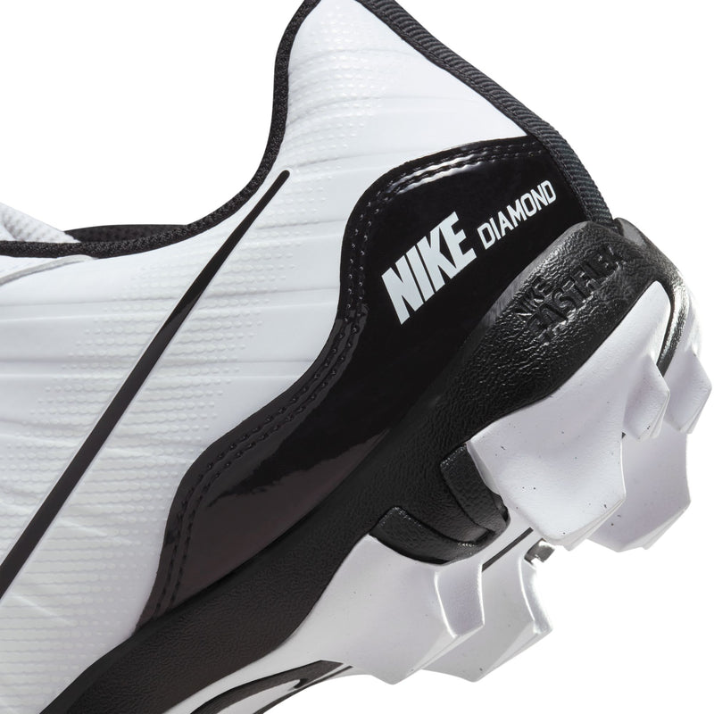 Men's Nike Alpha Huarache Keystone Baseball Cleats - 101 - WHITE