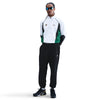 Men's Nike Club Cuffed Brushed Fleece Pant - 010 - BLACK
