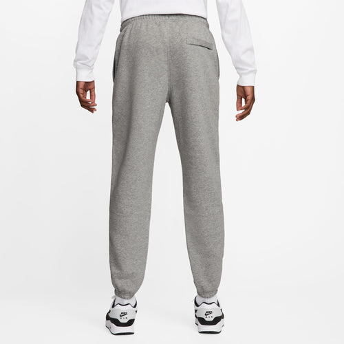 Men's Nike Club Cuffed Brushed Fleece Pant - 063 - GREY