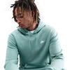 Men's Nike Club Fleece Hoodie - 017 - CANNON BLUE