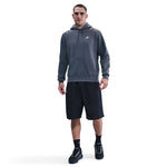 Men's Nike Club Fleece Hoodie - 071 - CHARCOAL