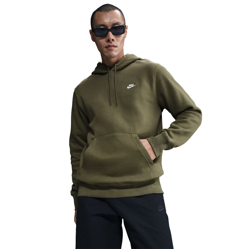 Men's Nike Club Fleece Hoodie - 222OLIVE