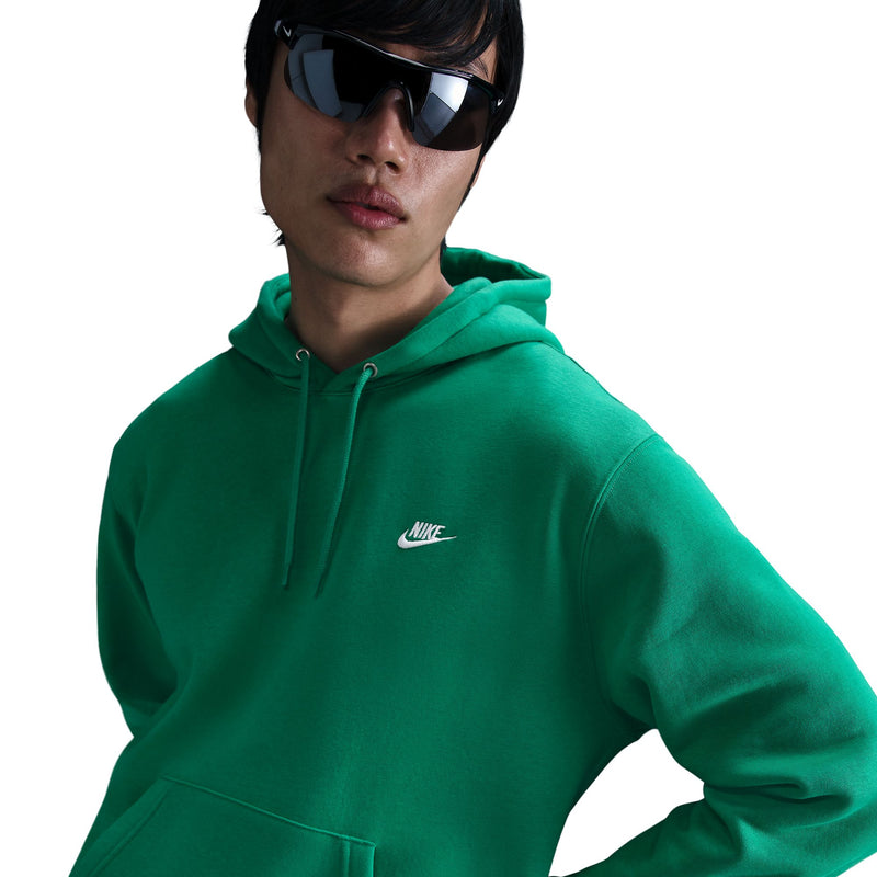 Men's Nike Club Fleece Hoodie - 324GREEN