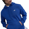 Men's Nike Club Fleece Hoodie - 480ROYAL