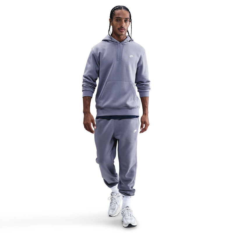 Men's Nike Club Fleece Hoodie - 499 - WORLD INDIGO