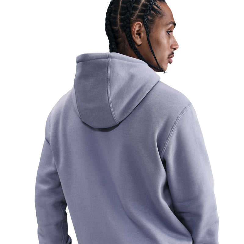 Men's Nike Club Fleece Hoodie - 499 - WORLD INDIGO