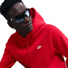 Men's Nike Club Fleece Hoodie - 657 - RED