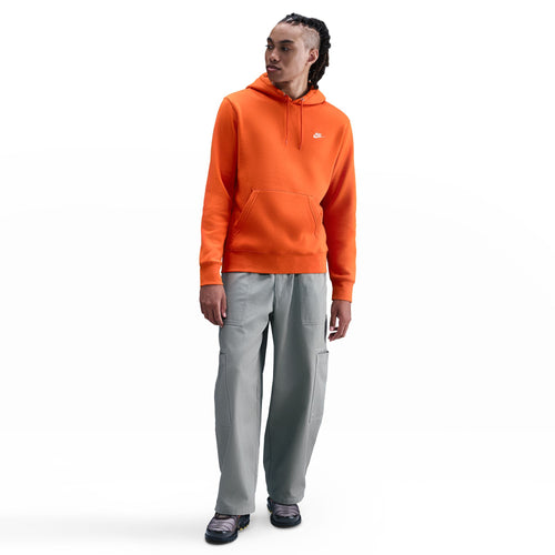Men's Nike Club Fleece Hoodie - 893ORANG