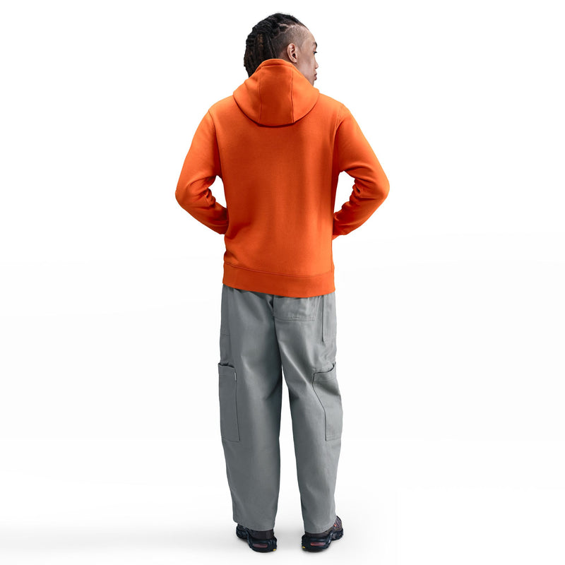 Men's Nike Club Fleece Hoodie - 893ORANG