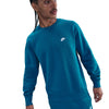 Men's Nike Club Fleece Sweatshirt - 301 - GREEN ABYSS