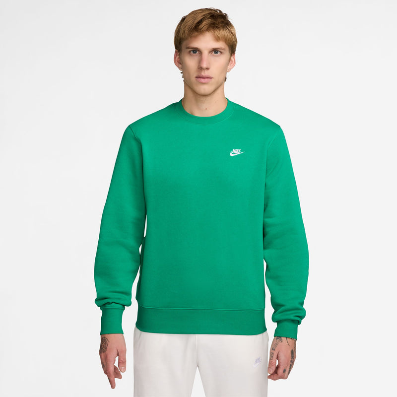 Men's Nike Club Fleece Sweatshirt - 324GREEN