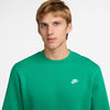 Men's Nike Club Fleece Sweatshirt - 324GREEN